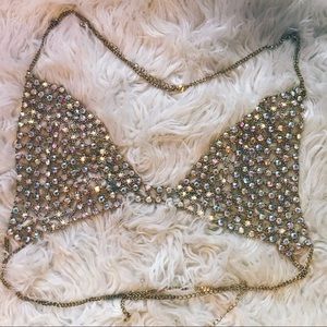 Bedazzled Bra-let